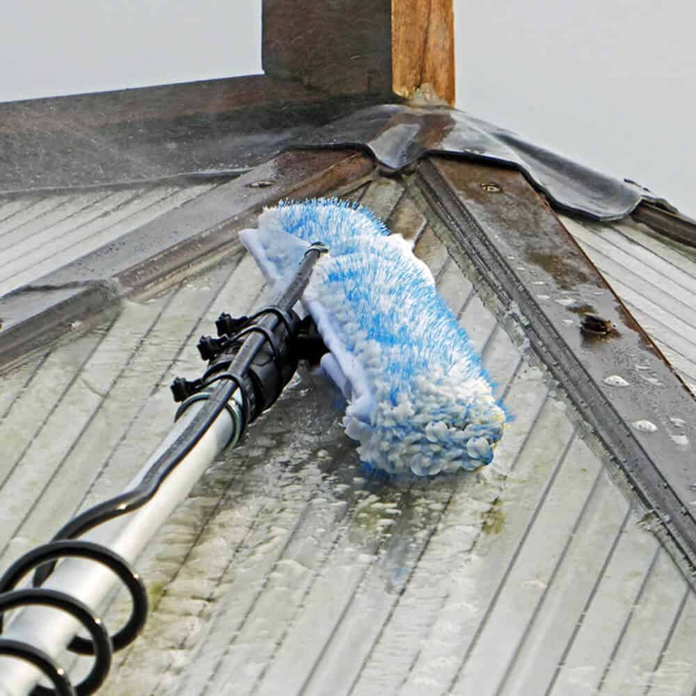 Professional Window Cleaning Kit Extendable Washing Pole Squeegee  Conservatory